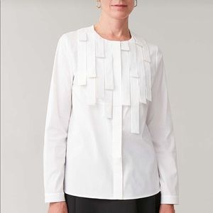 COS White cotton shirt size US 2 NWT. Scarborough.